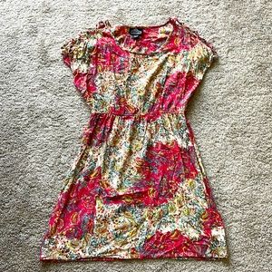 🌸2/$30 Paisley Print Open Shoulder Dress